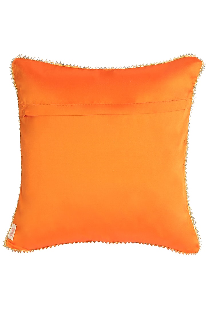 Vibrant Orange Cushion Cover (Set of 2) by Saka Designs - Home at Pernia's Pop Up Shop