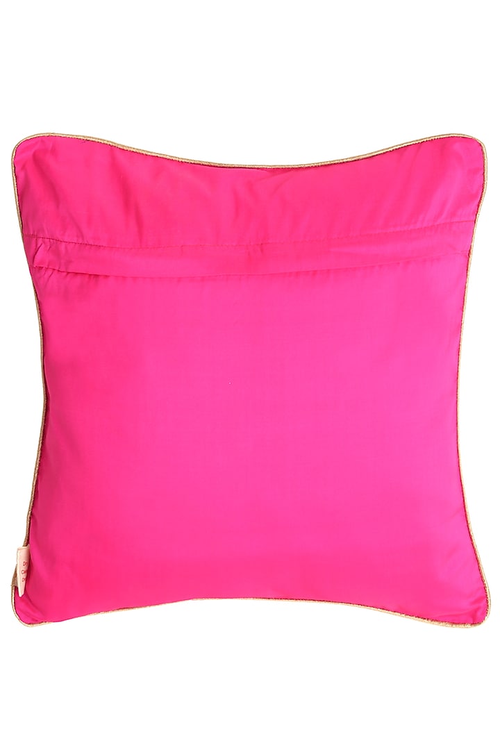 Magenta Motif Cushion Cover (Set of 2) by Saka Designs - Home at Pernia's Pop Up Shop