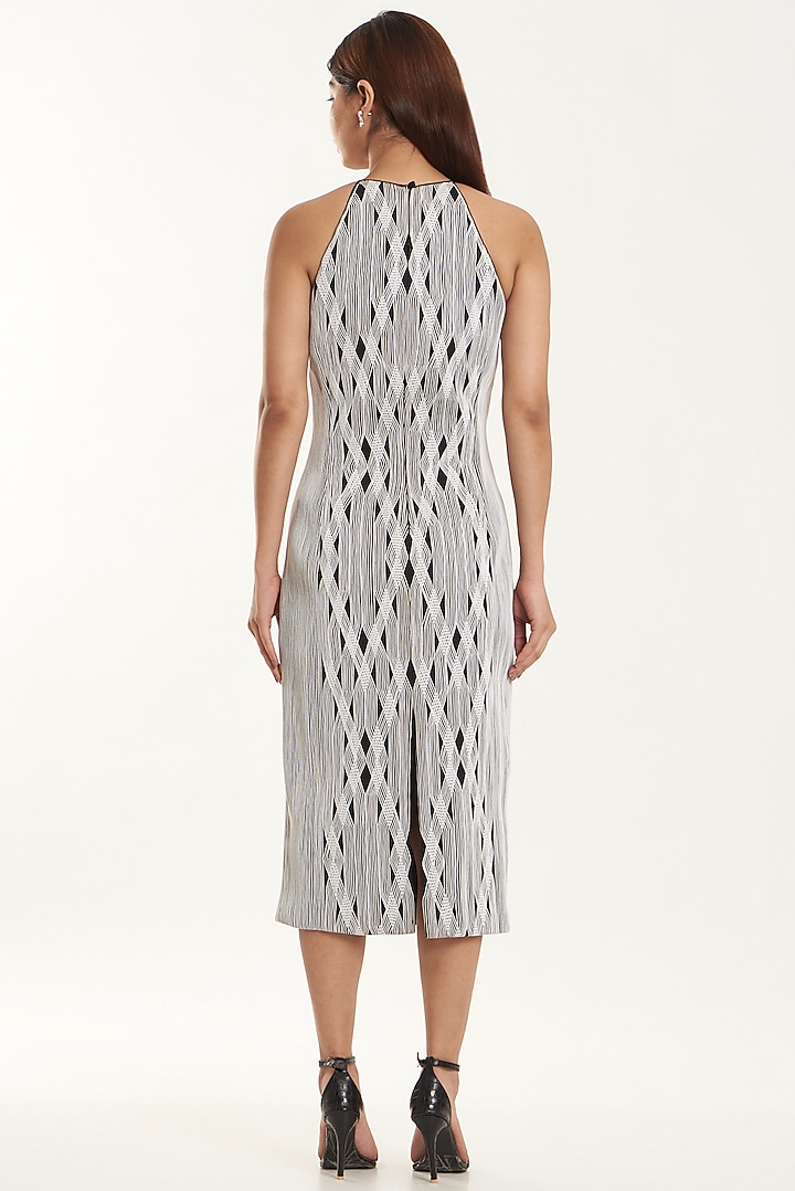 White Cotton & Organza Vacation Dress by Shriya Khanna at Pernia's Pop Up Shop