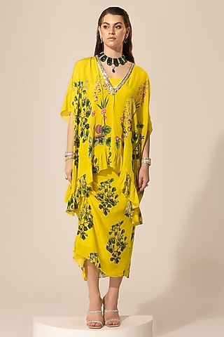 open lace back dress Embroidered Caftan Cocktail Party Gown