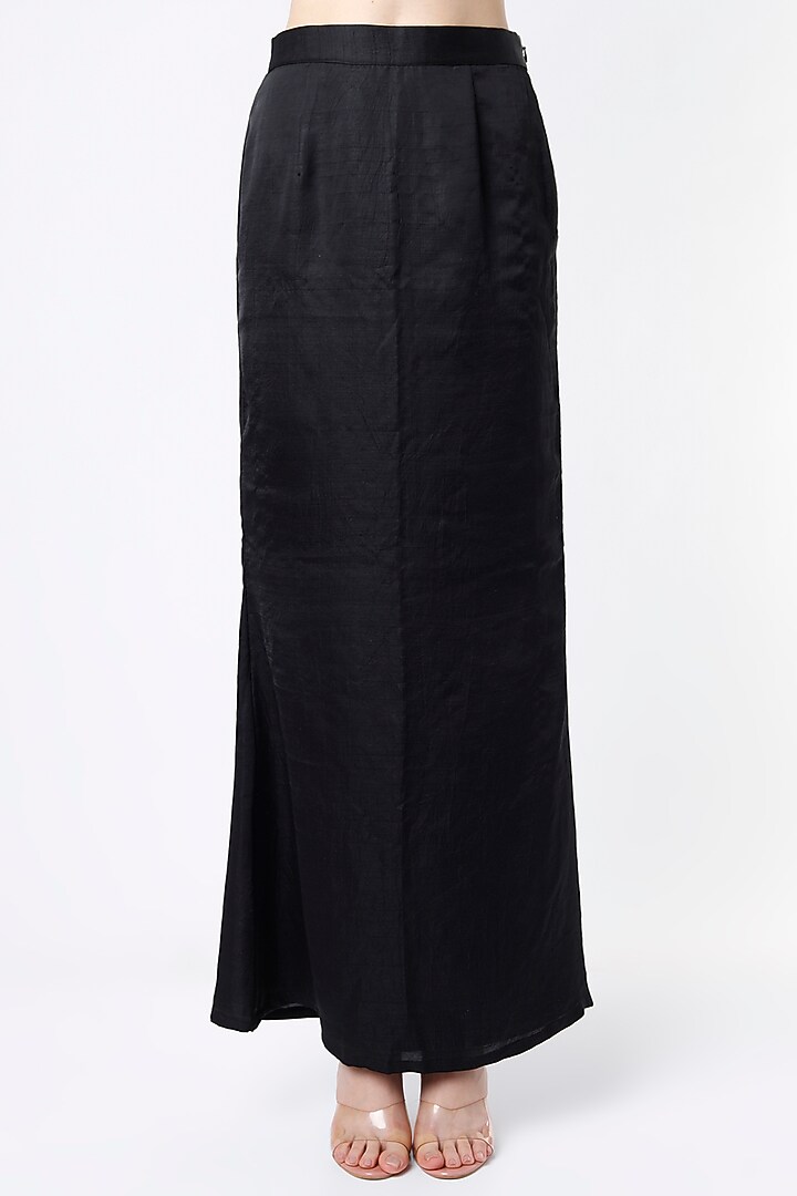 Black Fish Skirt Set by Saloni Jain at Pernia's Pop Up Shop