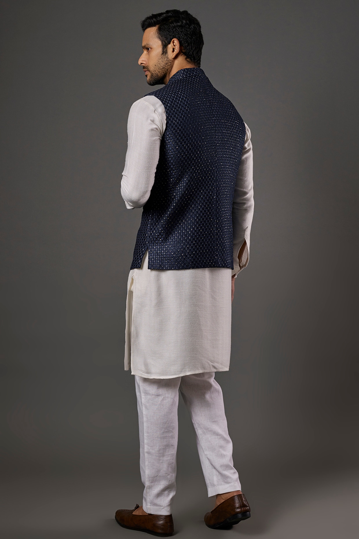 Men's Orange Cotton Chikankari Nehru JacketXXL | Nehru jackets, Jackets,  Cotton