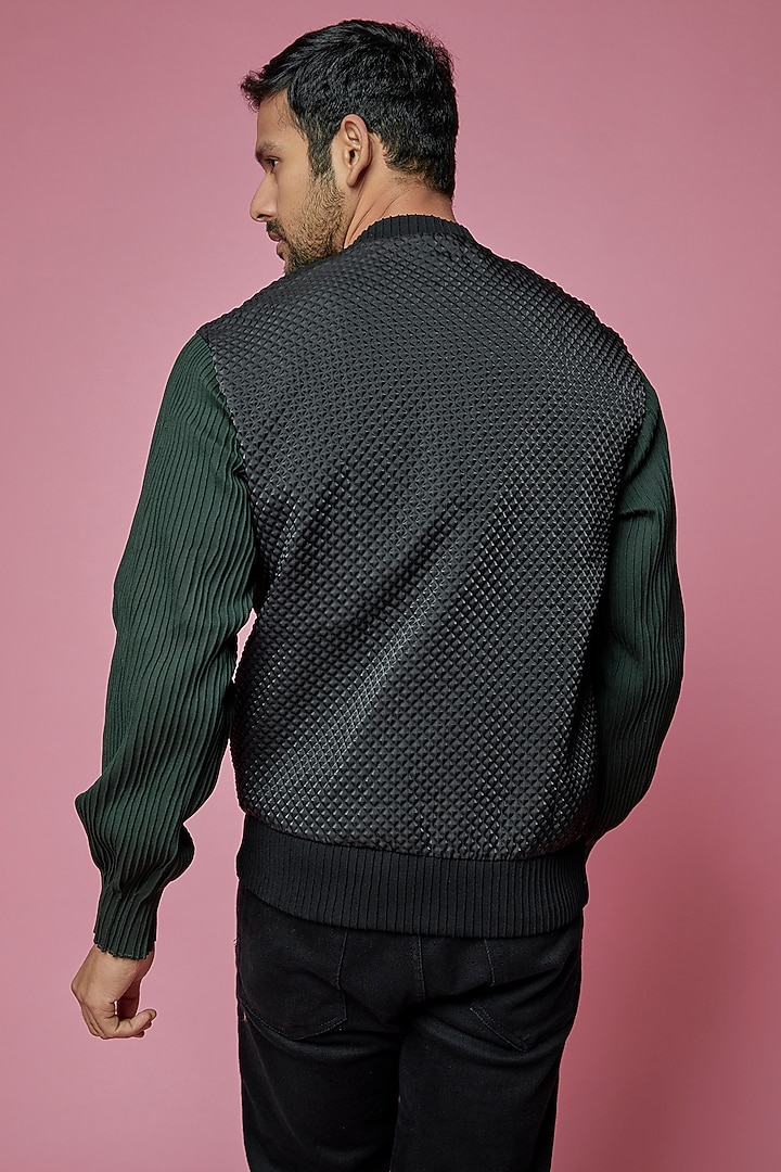Dark Grey Jersey Sweatshirt by SAMEER MADAN MEN at Pernia's Pop Up Shop