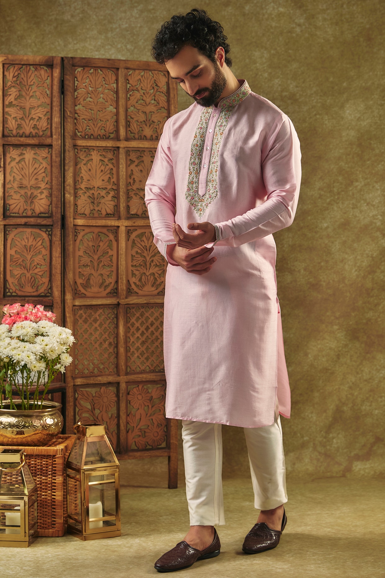 Asymmetrical kurta clearance for mens online