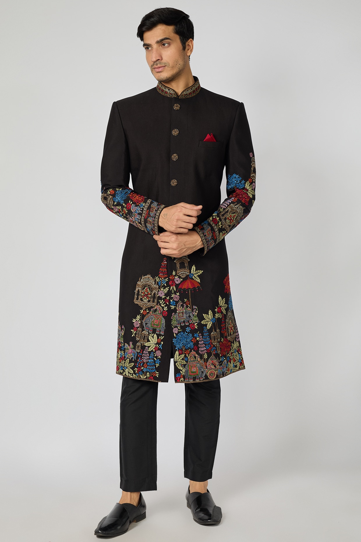 Rajput sherwani sales