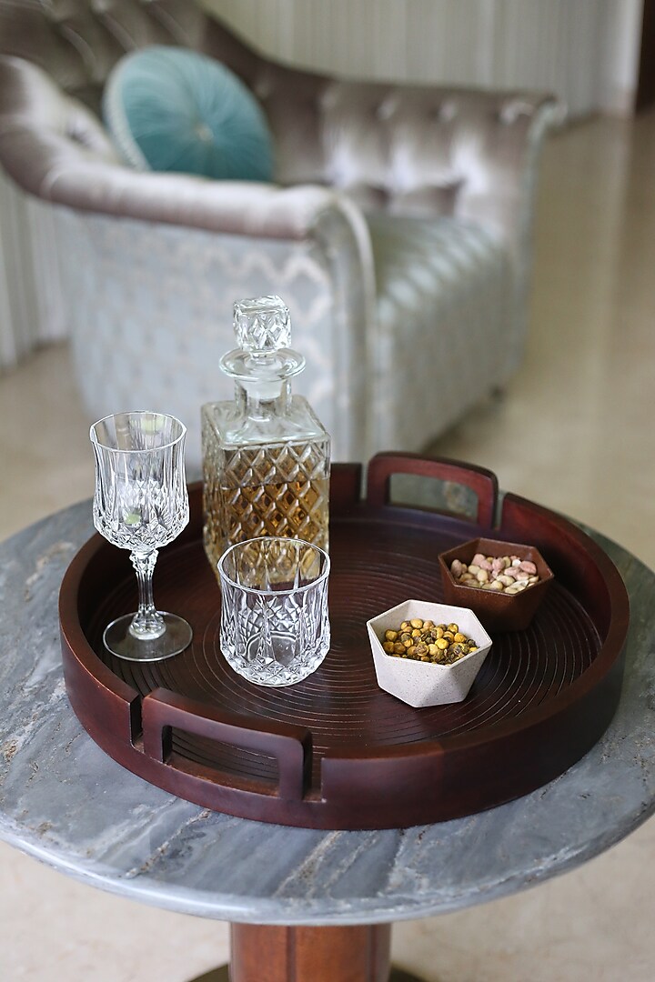 Walnut Polished Mango Wood Charcuterie Platter by Sashays at Pernia's Pop Up Shop