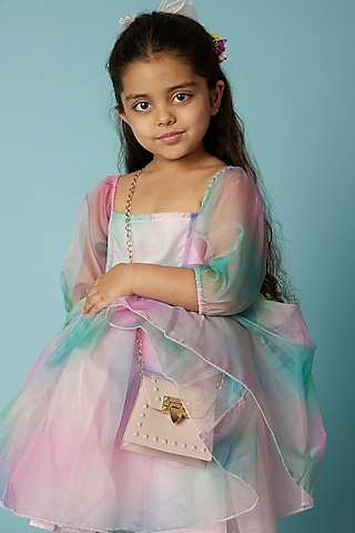 Buy Organza Dress for 1-2 Year Girls Online from Indian Luxury