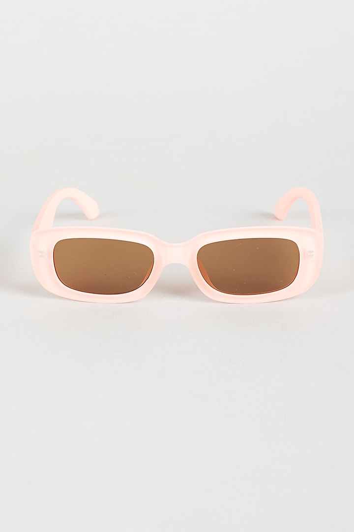 Blush Pink Thick Sunglasses For Girls by Sassy Kids
