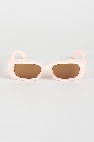 Blush Pink Thick Sunglasses For Girls by Sassy Kids