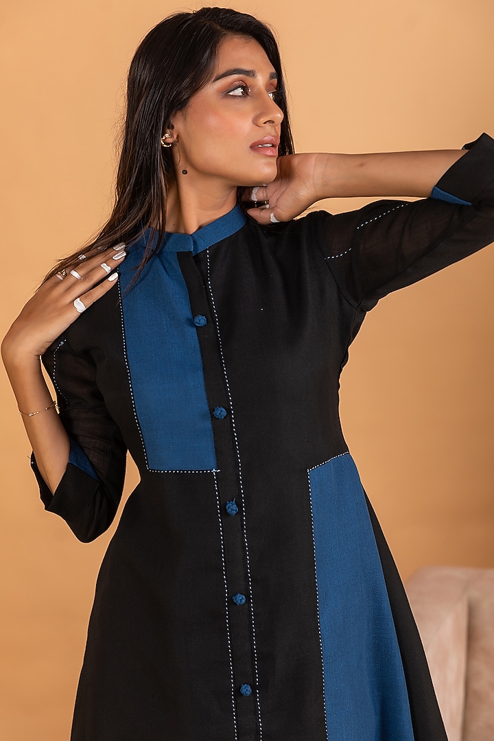knee length flared dress Green Embellished Knee Length Casual Women Flared Dresses