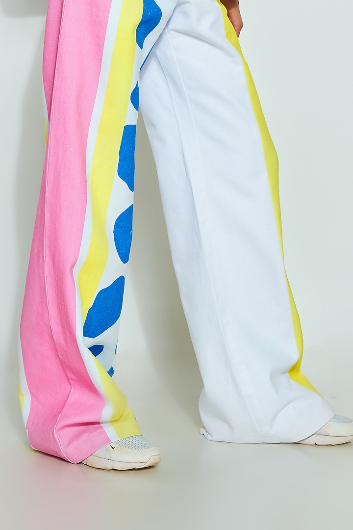 Multi-Colored Twill Digital Printed Co-Ord Set by SAZO at Pernia's Pop Up Shop