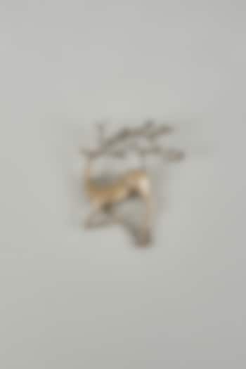 Antique Finish Reindeer Antlers Brooch by SALIL BHATIA at Pernia's Pop Up Shop