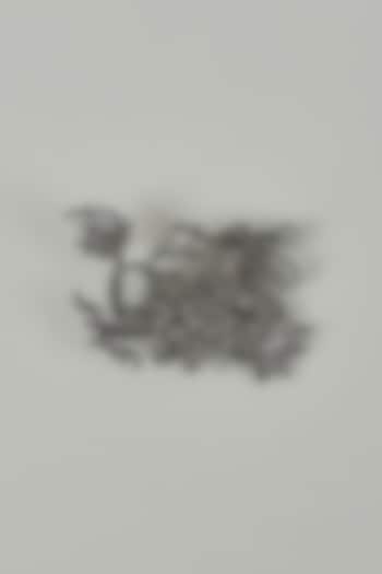 Gunmetal finish Chinese Dragon Brooch by SALIL BHATIA at Pernia's Pop Up Shop