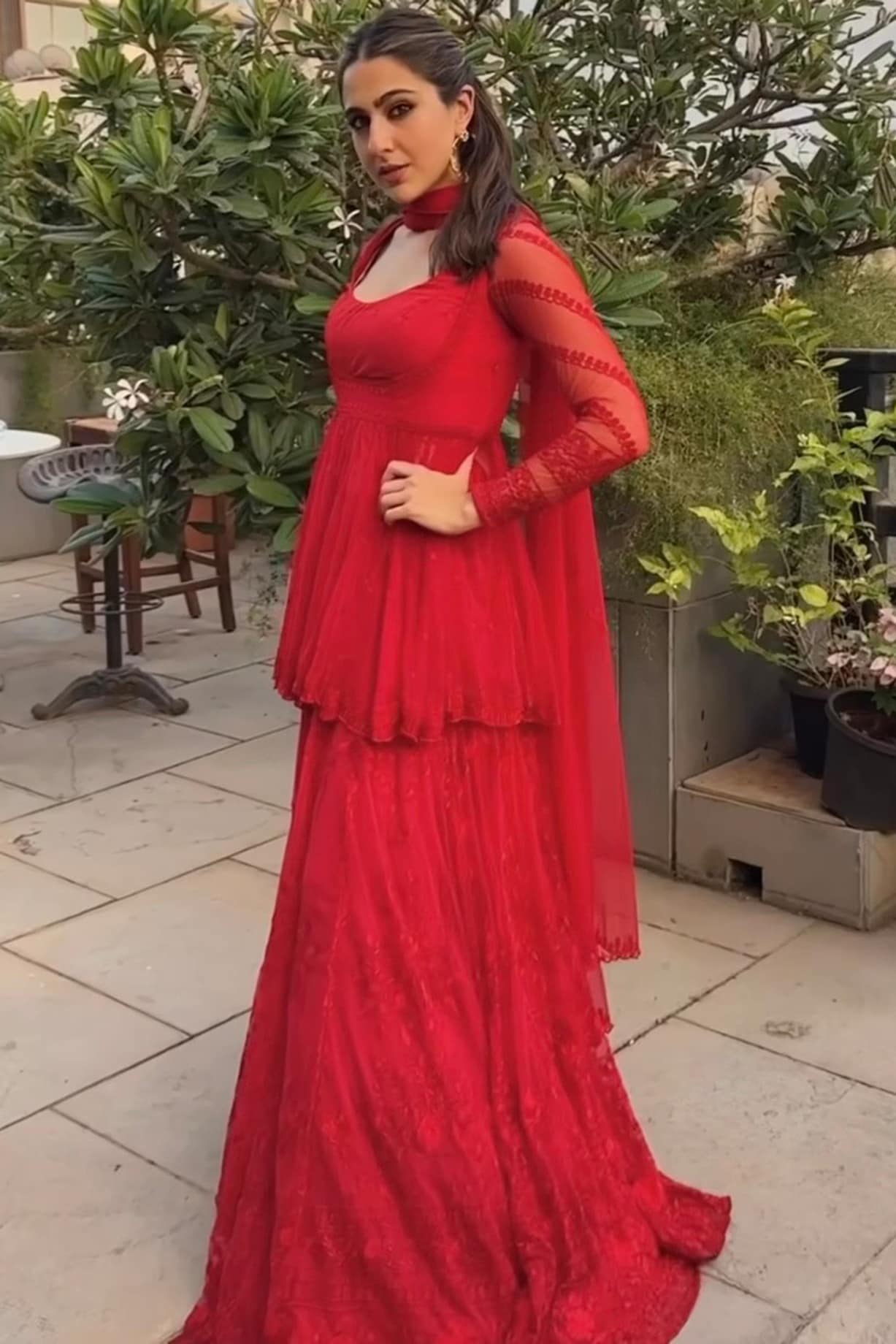 Net sharara dresses new arrivals