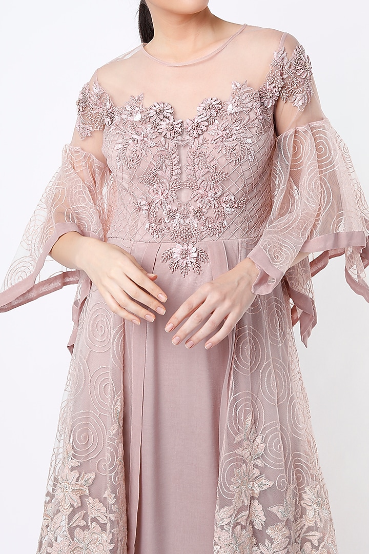 Saanvi Hand Embroidered Maxi Gown