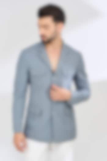Grey Italian Fabric Jacket by SBJ