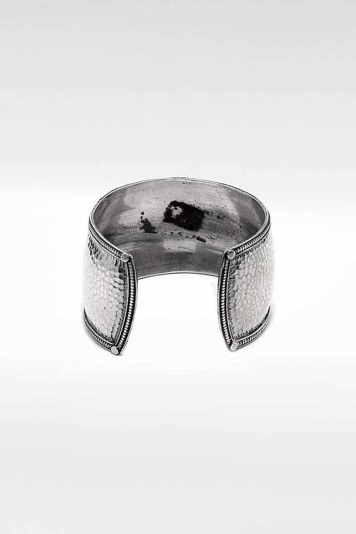 Oxidised Silver Cuff Bracelet by Sangeeta Boochra at Pernia's Pop Up Shop