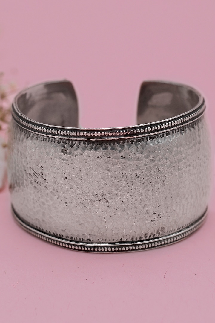 Oxidised Silver Cuff Bracelet by Sangeeta Boochra at Pernia's Pop Up Shop