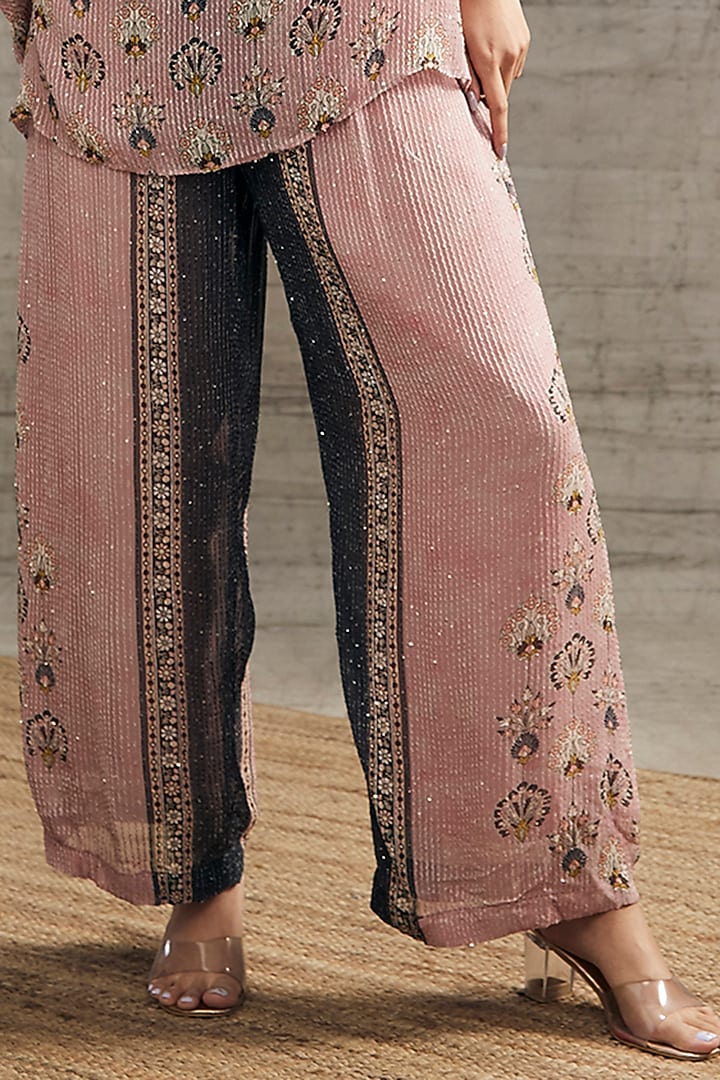 Pink Sequins Co-Ord Set by Soup by Sougat Paul at Pernia's Pop Up Shop