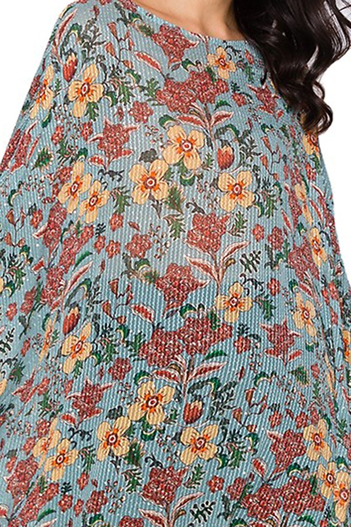 Green & Black Printed Palazzo Pant Set by Soup by Sougat Paul at Pernia's Pop Up Shop