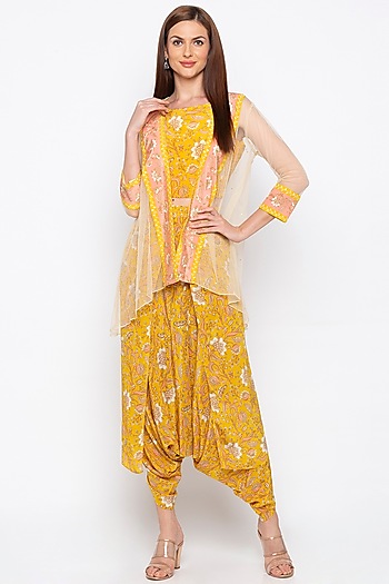 printed dhoti pants