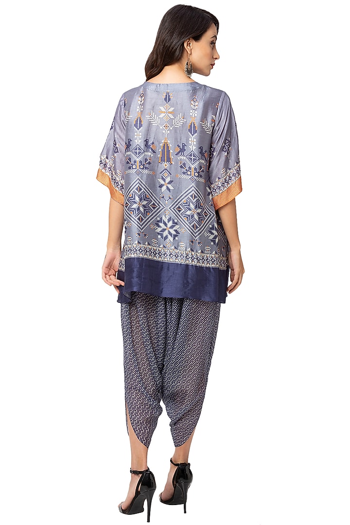 Powder Blue Pant Set by Soup By Sougat Paul at Pernia's Pop Up Shop