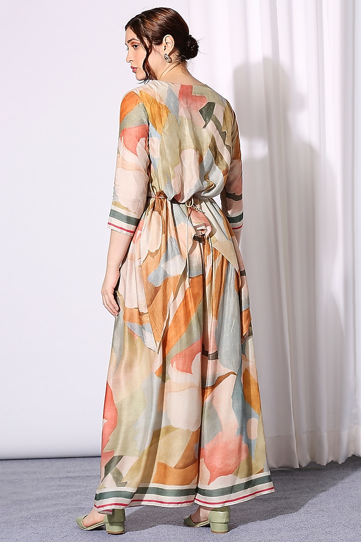 Multicolour Printed Co-Ord Set by Soup by Sougat Paul at Pernia's Pop Up Shop