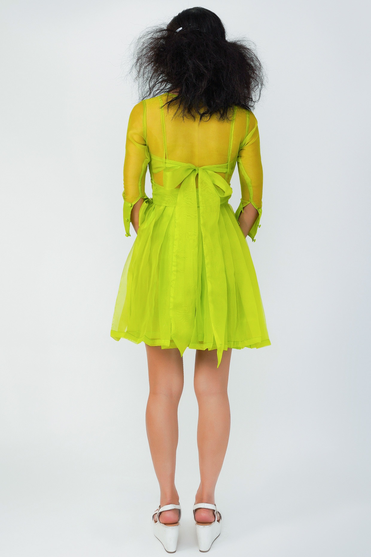 The NEON GREEN Dress – Mave Couture