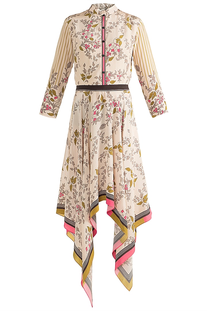 Ivory Handkerchief Summer Dress by Soup by Sougat Paul at Pernia's Pop Up Shop