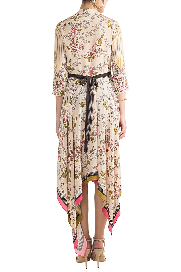 Ivory Handkerchief Summer Dress by Soup by Sougat Paul at Pernia's Pop Up Shop