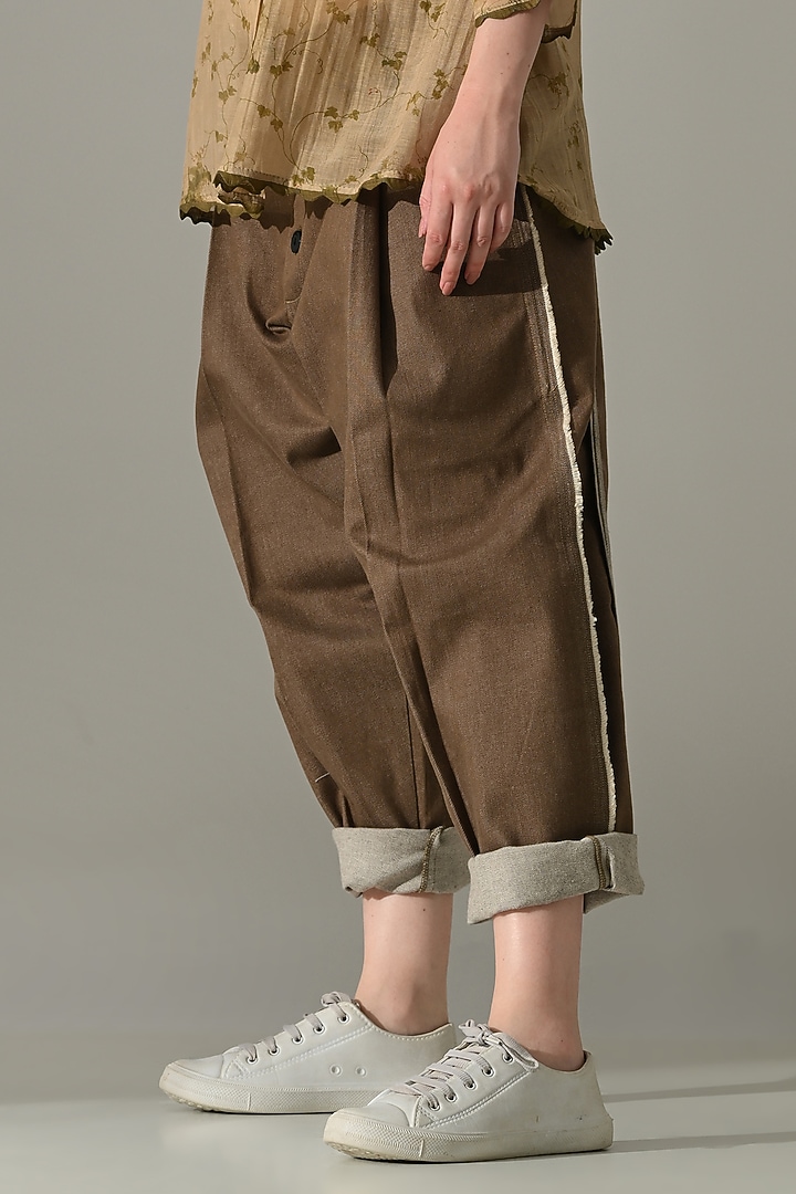 Beige Cotton Silk Printed Co-Ord Set by Samant Chauhan at Pernia's Pop Up Shop