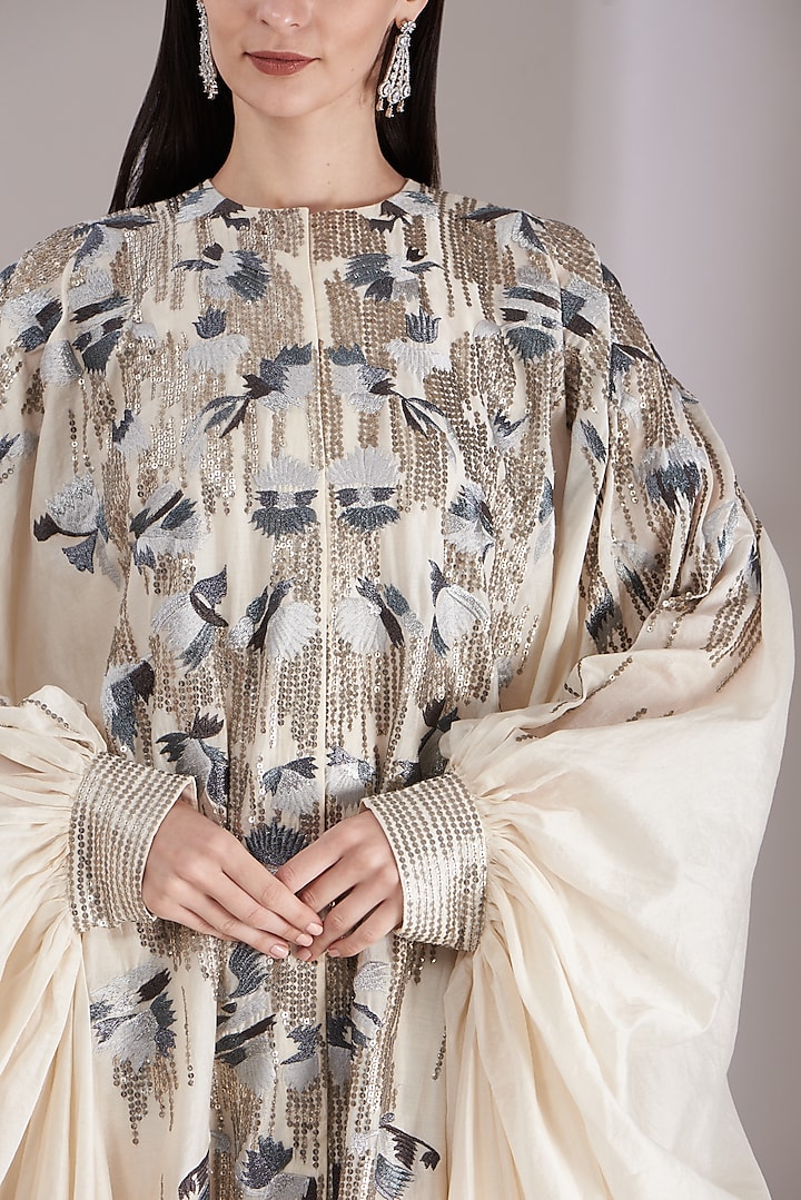 green emerald velvet dress Embroidered Shirt Dress – Samant Chauhan