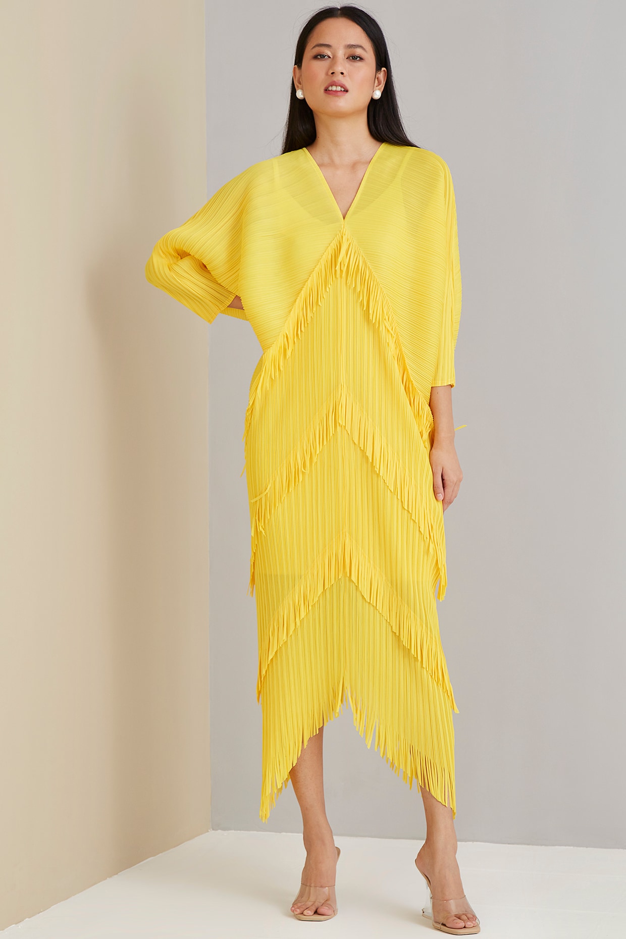 Polyester Kaftan Dress