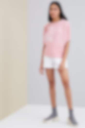 Pink Floral Printed Top by Scarlet Sage at Pernia's Pop Up Shop