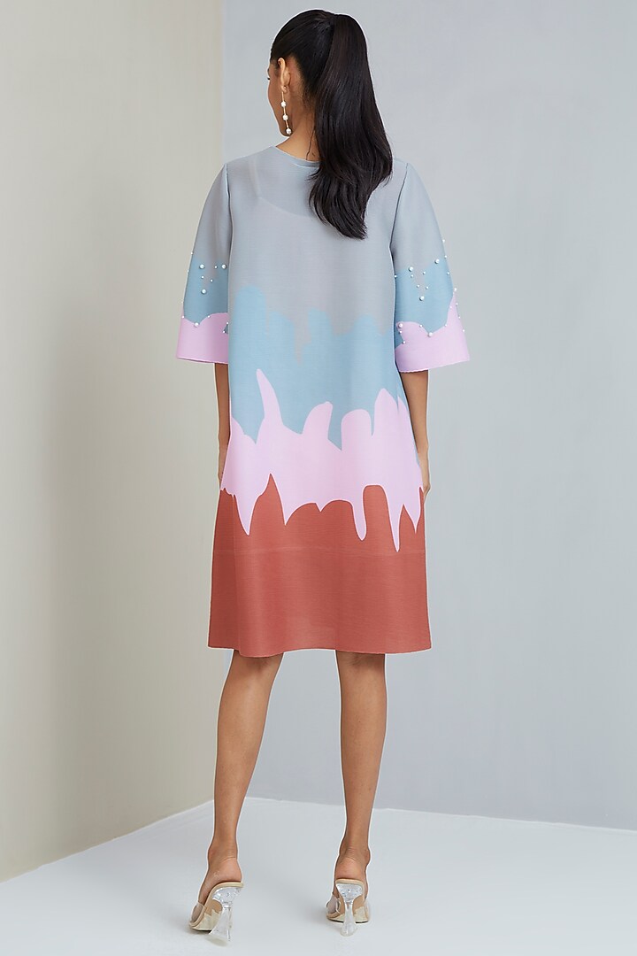 Multi-Colored Embellished Summer Dress by Scarlet Sage at Pernia's Pop Up Shop