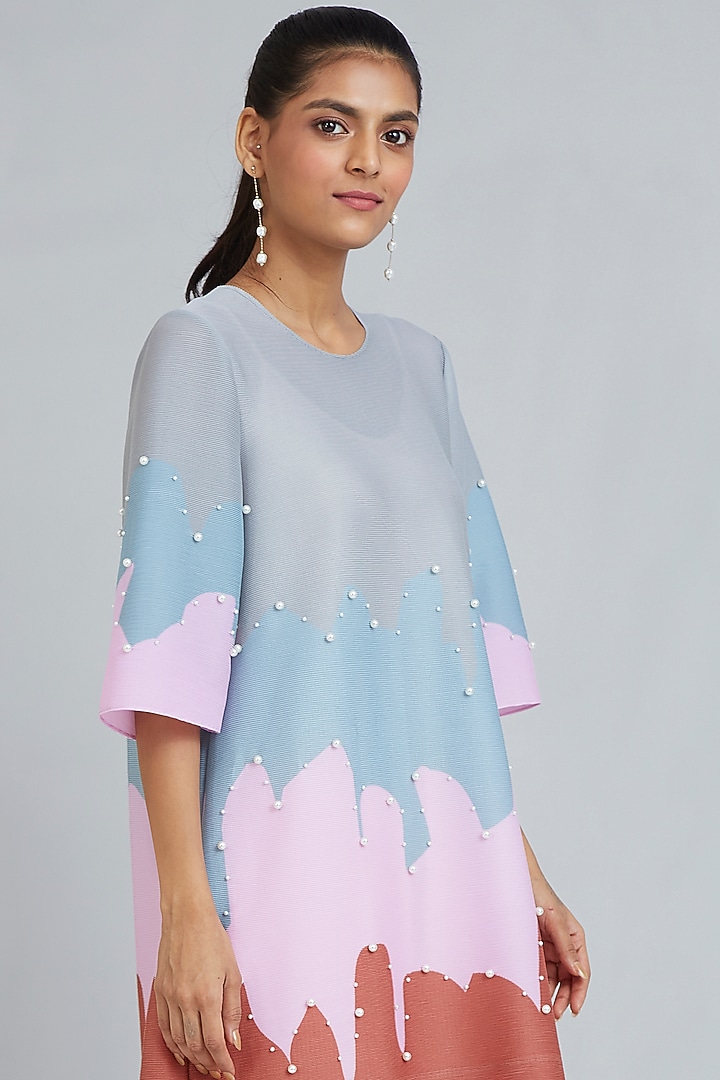 Multi-Colored Embellished Summer Dress by Scarlet Sage at Pernia's Pop Up Shop