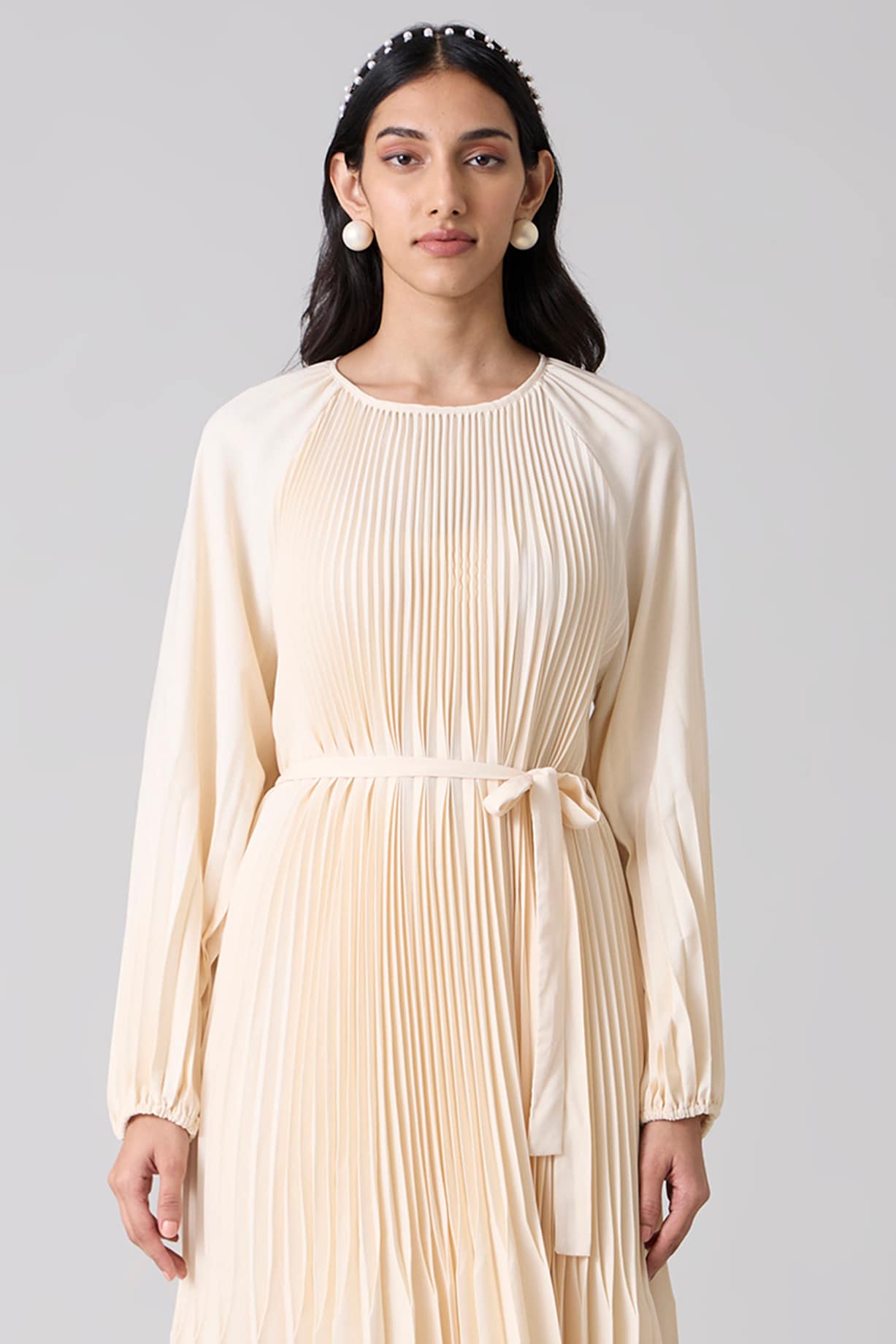 white christmas dresses MIKAYLA GIRLS CREAM DRESS WITH SAGE FLOWERS – B Fierce Boutique, Inc