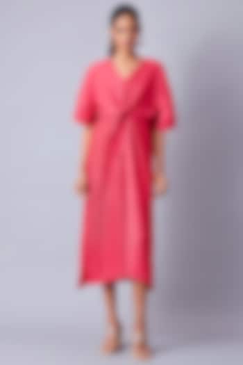 Berry Pink A-Line Kaftan Summer Dress by Scarlet Sage at Pernia's Pop Up Shop