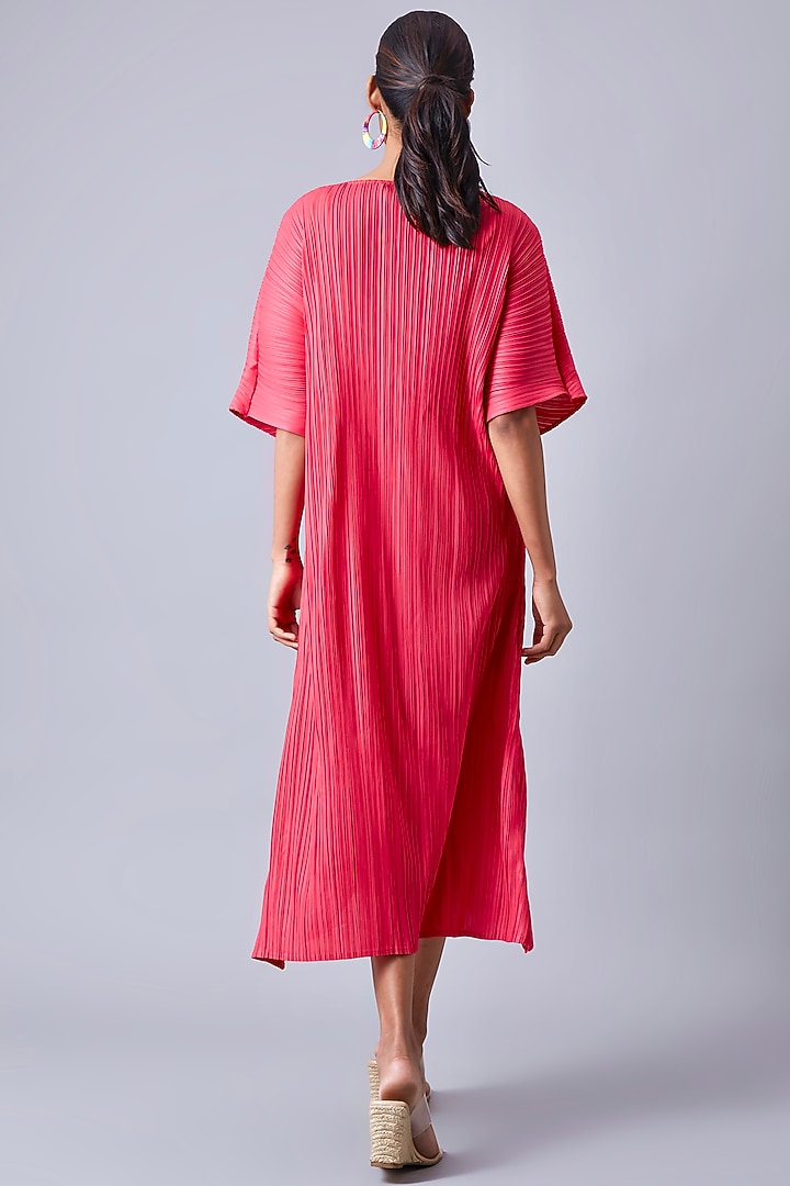 Berry Pink A-Line Kaftan Summer Dress by Scarlet Sage at Pernia's Pop Up Shop