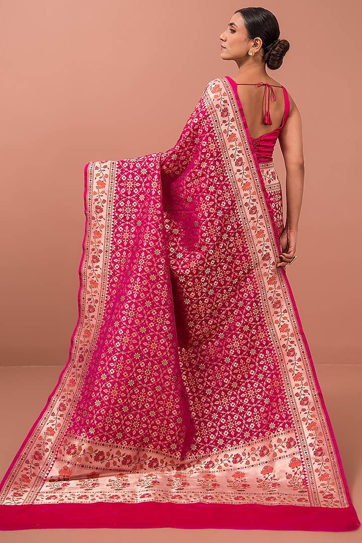 Is Banarasi Silk Pure Silk? How to Know - Sacred Weaves - Sacred Weaves