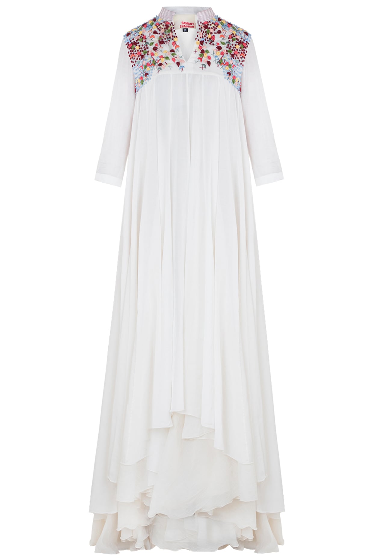 off white anarkalis