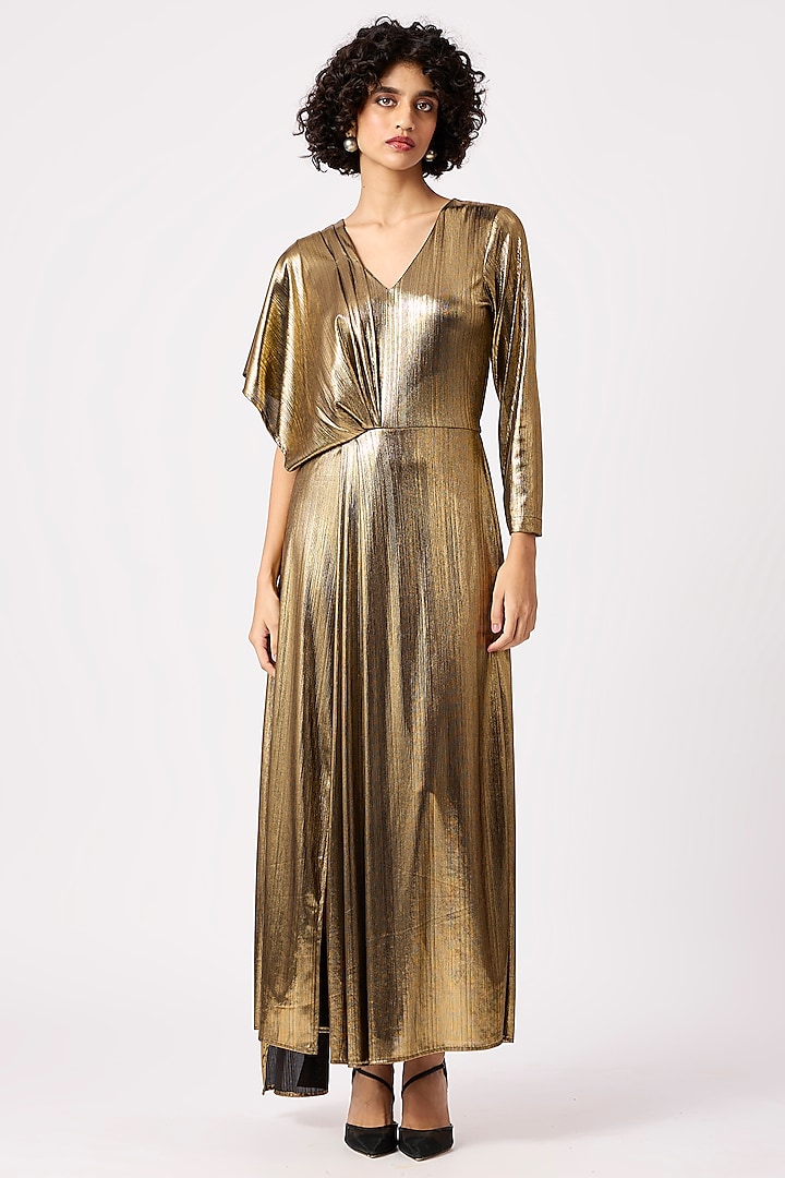 scarlet and gold dress Portia And Scarlett 22410C Long Formal Prom Dress main image 0
