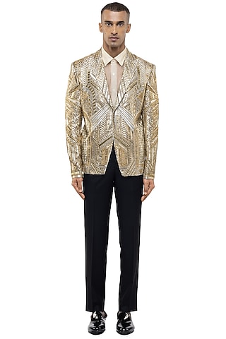 slim fit dress slacks Terramina Church Suit 7990-Gold, Gold / 22