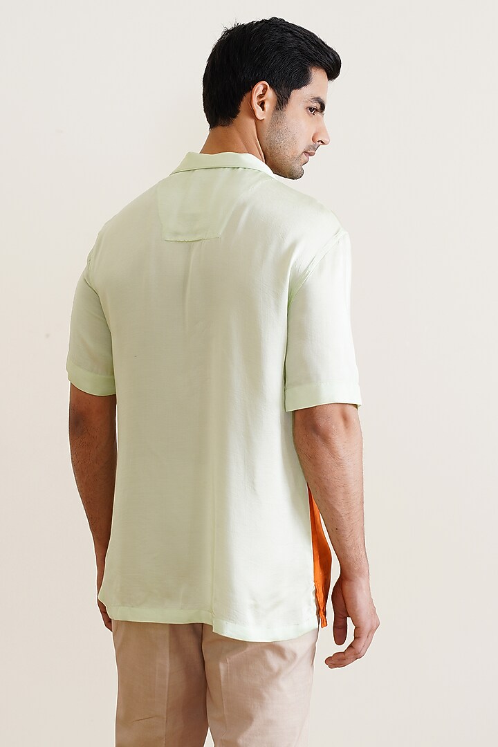 Multi-Colored Cotton Printed Summer Shirt by SEVENDC MEN at Pernia's Pop Up Shop