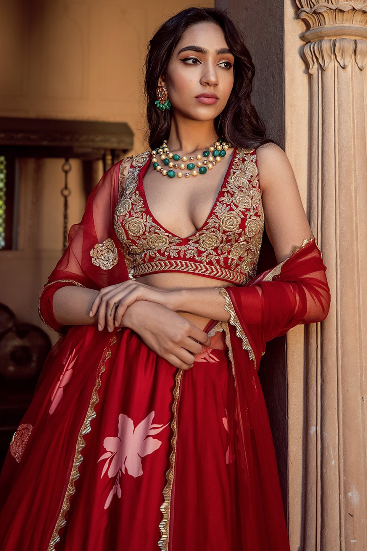 Stunning Red Lehenga Designs That We Loved On Real Brides