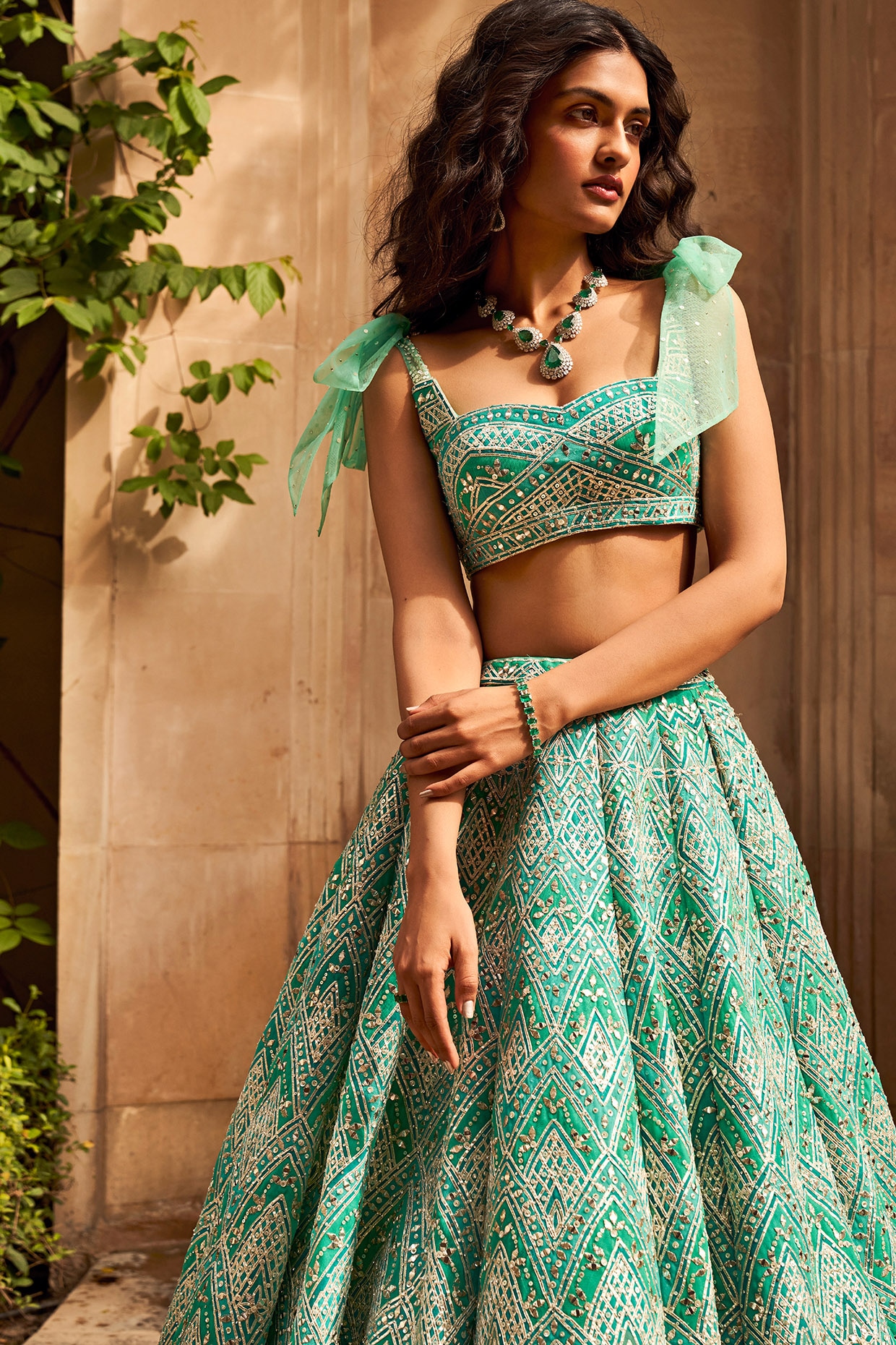 Multi Layered Lehenga Choli | Designer lehenga choli, Indian outfits lehenga,  Indian gowns dresses