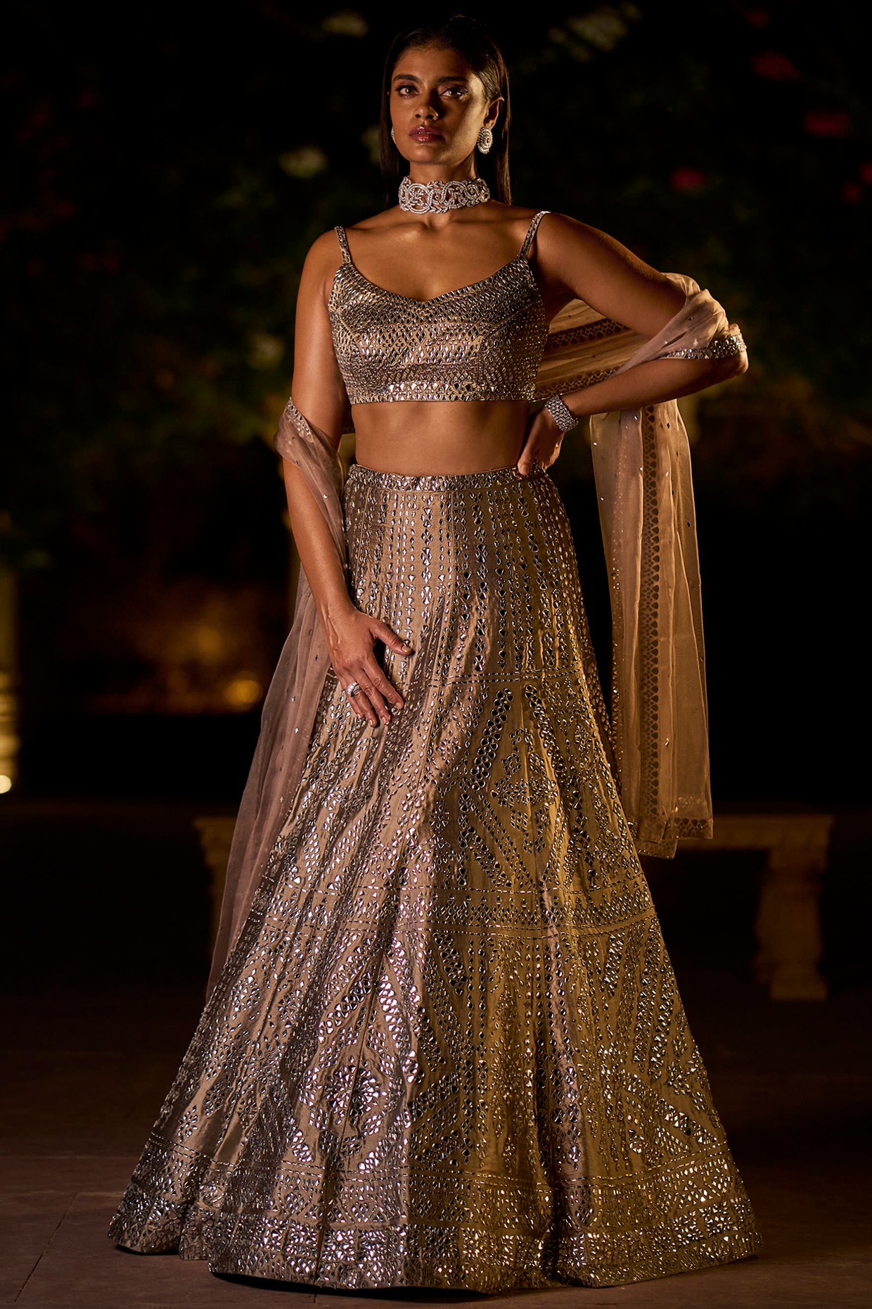 Grey Bridal Dress Pakistani in Lehenga Choli Style | Bridal lehenga blouse  design, Bridal dresses, Ladies blouse designs