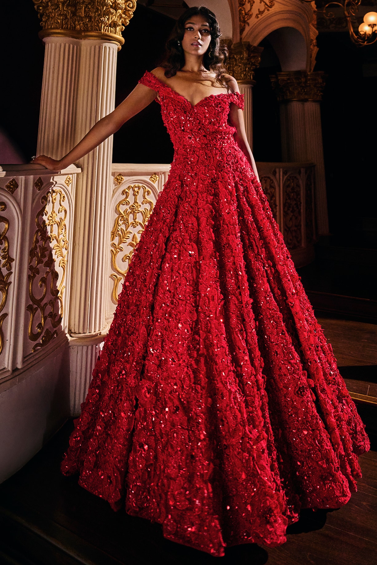 open lace back dress Halter Shrug Dress Blood Red (In Stock)