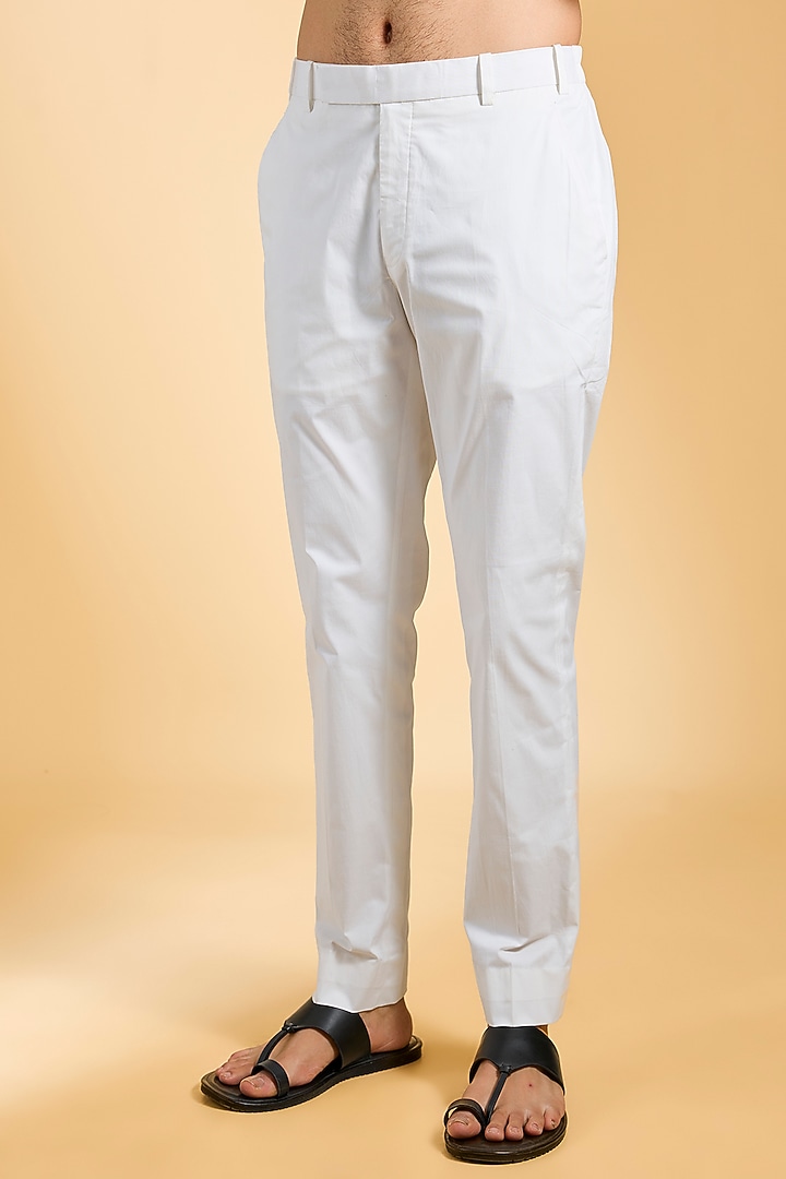 Grey Silk & Cotton Embroidered Kurta Set by Seema Gujral Men at Pernia's Pop Up Shop