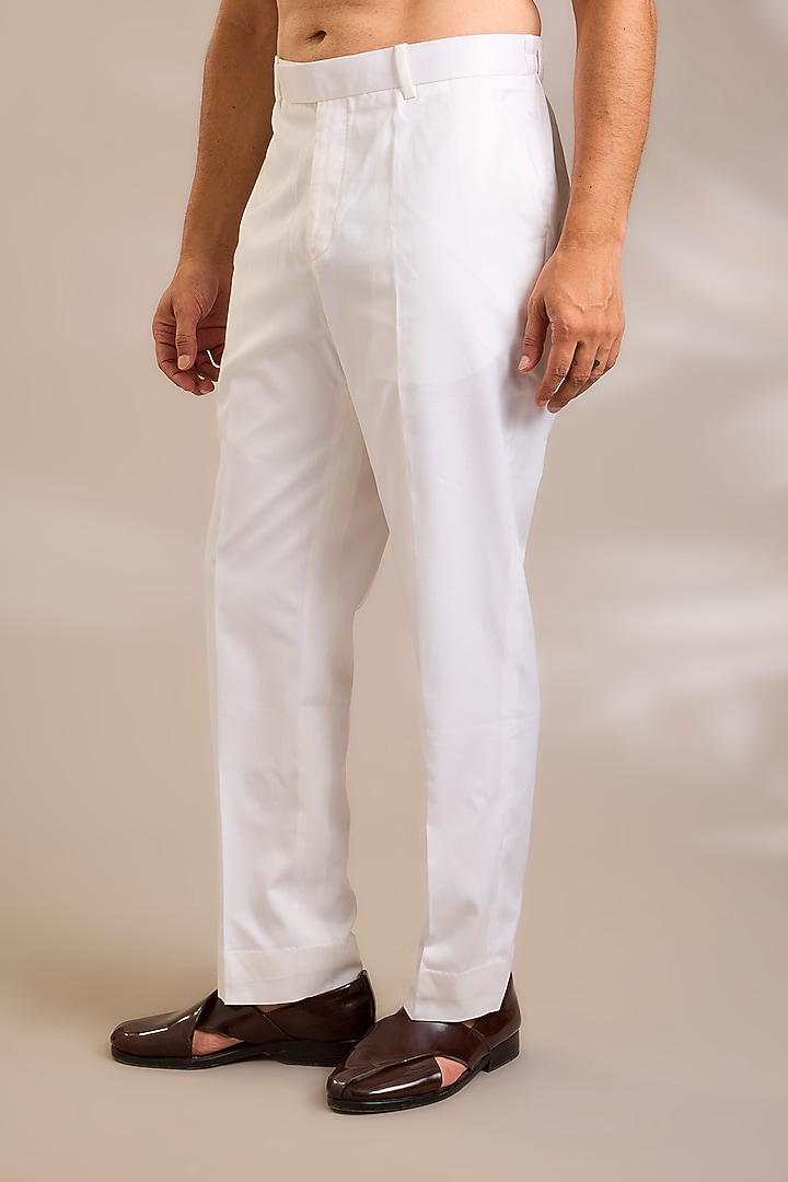 Nude Silk Kurta Set by Seema Gujral Men at Pernia's Pop Up Shop